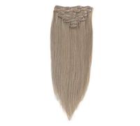 45,72 cm de pinza en el Remy para el hombre de pelo del conjunto de cinta y - de extensión de-x 20 de la escuela clips a la cabeza-20 de peso de tija de forma externa-100g - de grado de AAA-diseño de-color de la