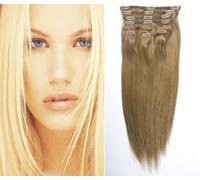 45,72 cm de pinza en el Remy para el hombre de pelo del conjunto de cinta y - de extensión de-x 20 de la escuela clips a la cabeza-20 de peso de tija de forma externa-100g - de grado de AAA-diseño de-color de la