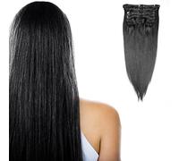 45,72 cm de pinza en el Remy para el hombre de pelo del conjunto de cinta y - de extensión de-x 20 de la escuela clips a la cabeza-20 de peso de tija de forma externa-100g - de grado de AAA-diseño de-color de la