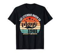 45 años Cumpleaños Las Leyendas Nacen en Mayo de 1981 Camiseta