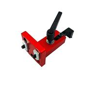45 Chute aleación de aluminio T-Tracks Woodworking Miter Track Stop Chute Stopper para carpintería Workbench