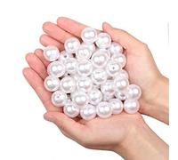 45 PCS 20mm Perlas para manualidades perlas para coser plástico perlas decorativas para rellenos de jarrones/collares de/bricolaje de joyería/bodas/fiesta de/cumpleaños decoració/Decoración del hogar