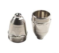 45 piezas P-80 para boquilla de electrodo de plasma Panasonic de 1,5 100 amperios, kit de antorcha de corte con copa protectora y puntas, accesorios de soldadura para cortador de plasma
