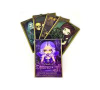 (45 piezas TX133) Cartas del Tarot Thoth de Aleister Crowley, guía mística, adivinación, entretenimiento,