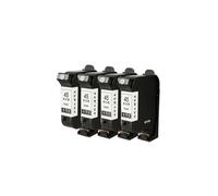 45 Refillable Ink Cartridge Replace for hp45 51645A CAD Graph Plotter for 1280 1180 710C 712C(4PCS)