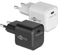 45 w cargador rápido usb-c pd gan nano blanco, 1x puerto usb-c (power