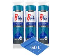 45 x Bolsas de Basura 50 L - Envio 24 h - Perfumadas - Muy Resistenetes - Autocierre y Antigoteo - Reciblables - Pack de 3 x 15 bolsas (F - 50 L)