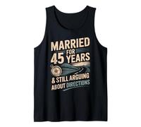 45 Year Of Marriage - 45 years of marriage tee Camiseta sin Mangas