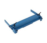 450 mm de ancho de trabajo de la máquina dobladora giratoria 0-5 mm ajustable banco doblador para chapa plegadora de chapa máx. 120 ° ángulo de flexión manual