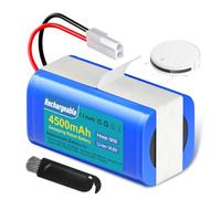4500mAh Batería para Rowenta RS-RT900866, para Rowenta Tefal Explorer Serie 20 40 50 60, CMICR18650F5-4S1P Explorer Serie 20 45, para Xiaomi Mijia G1 E12, H18650CH-4S1P MJSTG1 SKV4136GL Batería