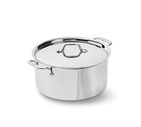 4508 todos vestidos de carne de acero inoxidable y verduras con tapa, 1 bote de 7,6 l, 26,5 cm