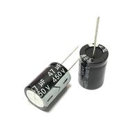 450V47uf 18x25mm 47uf 450v 450v47mfd 450v47mf Condensador electrolítico de aluminio 47mf450v 47mf 47MFD 450Volt 450wv 450vdc 450V 47UF 1-20 piezas(450v220 18x50 1pc)