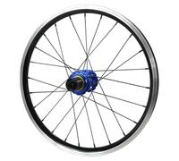 451/20" BMX Juego Ruedas Bicicleta Plegable Freno De Disco 24H Rueda Delantera Y Trasera De Bicicleta QR Llanta De Aluminio para Cassette 7-12s