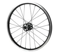 451/20" BMX Juego Ruedas Bicicleta Plegable Freno De Disco 24H Rueda Delantera Y Trasera De Bicicleta QR Llanta De Aluminio para Cassette 7-12s