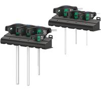 454/7 HF Set 1 Juego de destornilladores de mango transversal Hex-Plus con función de retención, 7 piezas