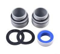4560 Kit de dos adaptadores de una correa para manguera de 40 mm a filtro de entrada y salida de 1-1/2 pulgadas, compatibilidad para piscinas Intex (2)
