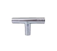 45mm Hose Tail 304 Stainless Steel Pipe Fitting Tee 3 Ways Connector Splitter Homebrew