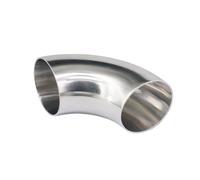 45mm O/D 304 Stainless Steel Butt Weld 90 Degree Elbow Bend Pipe Fitting