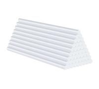 45PCS barras de silicona, barras de pegamento caliente transparentes, diámetro de 11 x 190 mm, barras silicona caliente para pistola de pegamento caliente, barra silicona de secado rápido