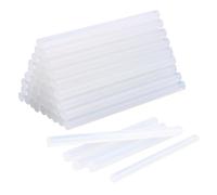 45PCS Pegamento Termofusible, 11x200mm Barras de Pegamento Caliente Transparente, Barras de Pegamento Caliente Transparente para Pistola de Pegamento Caliente, Barras de Silicona para Sellado Fijación