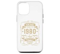 45th Birthday Gifts For Men Women 45 Year Old Vintage 1980 Carcasa para iPhone 12/12 Pro