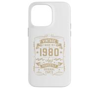 45th Birthday Gifts For Men Women 45 Year Old Vintage 1980 Carcasa para iPhone 14 Pro MAX