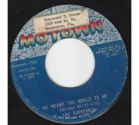 45vinylrecord He Means The World To Me/Where Did Our Love Go (7"/45 rpm)