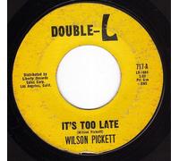 45vinylrecord It's Too Late/I'm Gonna Love You (VG 45 rpm)