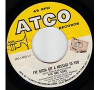 45vinylrecord I've Gotta Get A Message To You/Kitty Can (7"/45 rpm)