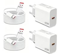 45W Cargador para Redmi Note 15 14 Pro 5G/13 12 11 14C/Xiaomi 17 15 14T 13T