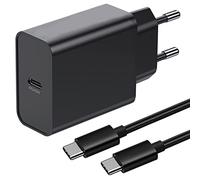 45W Cargador para Samsung Galaxy S24 Ultra/S25,S25 Edge/S24 Plus/S23 FE/S22 S21/Z Fold 4 5 6 7/A55 5G A25 A35 A15 A54 A53 A52 A52S A34 A06/Z FILP,iPhone 16 Pro MAX Enchufe USB C Carga Rápida y Cable