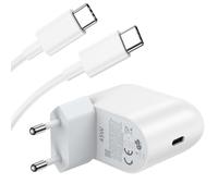45W Cargador USB C con 1 Metros Cable para Google Pixel 10a 10 Pro XL 9 Pro Fold, USB C Cargador Movil Rapido para Pixel 10a 10 9 8 7a 6a para Galaxy s26 A56 A36 5G s24