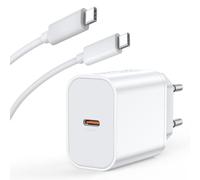 45W Cargador USB C for iPhone 17 16 15/17 16 15 Pro/17 16 15 Pro Max/17 Air/16 15 Plus/iPad Pro/iPad Air,Samsung Galaxy S25/S24/S23,Carga Rapida Carregador Enchufe Adaptador Cabezal con 2M Cable