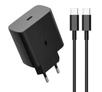45W USB C Cargador Rapida, Cargador rápido Samsung Ultra rápido, para Samsung s24 ultra/S23/S23+/S23 Ultra/S22/S21/S20/Note20/A73/A53/S10 con 1.5M Original Cable, Cargador Tipo c Carga rapida