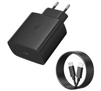 45W USB C Super Fast Charger Tipo C PD Fast Charger,Adapter Charging Block,Rapid Cargador 1,5m para Samsung Galaxy S24 ultra/S20/S21/S21/S22/S23/A53/A54,Note10/20,Pixel 4XL/4/moto/pad Tablet