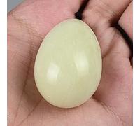 45X30MM Yoni Egg di giada naturale per donne e uomini Strumento per esercizi di Kegel per pavimento pelvico -XJ