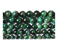 46 cuentas redondas sueltas de aventurina rosa natural de 0.31 pulgadas (8 mm) para hacer joyas, pulseras, collares, materiales de 15 pulgadas (1222,kn)