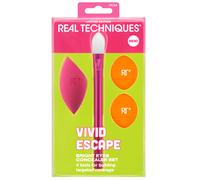 ¡20% DTO! Vivid Escape Bright Eyes Concealer Set Brocha + Esponja + Borlas