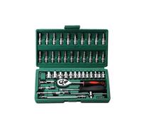 46 Piece Auto Repair Tool Set Sleeve Tool with Ratchet Tool Set Auto Parts Auto Repair Tools Tool K