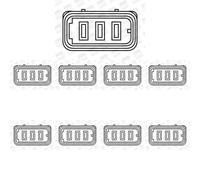 46 x bobina de encendido BorgWarner (BERU) para AUDI, SEAT, SKODA, VW A3 8L, A4