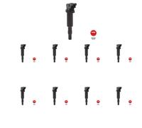 46 x bobina de encendido NGK para ALPINA, BMW, CITROËN, DS, MINI, OPEL, PEUGEOT