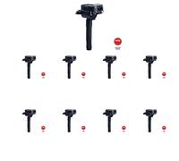 46 x bobina de encendido NGK para AUDI, SEAT, SKODA, VW A3 8L, A4 B5, A6 C4, A6