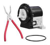 4681EA2001T - Motor de bomba de drenaje de arandela y juego de herramientas de expansión de resorte, 120 V 45 L/min de repuesto para LG y para modelos Kenmore con filtro desmontable