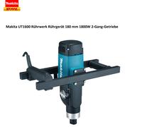 469-Makita UT1600 Agitador Agitador 180 mm 1800W FUERTE 2 velocidades Transmi...