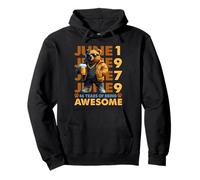 46th Birthday Bear Legends June 1979 46 Years Old For Mens Sudadera con Capucha