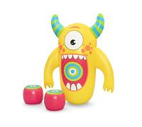 BESTWAY Saco de Boxeo Hinchable Infantil Monster Bop Bag 120 cm Amarillo