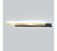 47.2"" Ultra Thin Long Strip Wall Light, Linear Metal Wall Lamp with Acrylic Shade, Corridor Background Wall Decorative Lighting Wall Washer Lights, Wall - 28W, Dark(WH