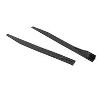 47.2in Glossy Black Car Side Skirt Splitter Lip Winglet Diffuser, Made of