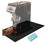 47.5x29.7cm Alfombrilla para Cafetera, Alfombrilla Escurreplatos, Secado Rápido Alfombrilla de Drenaje con Tela, Alfombrilla de Silicona Debajo de la Cafetera para Mostrador Máquina Cocina