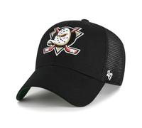 47 Anaheim Ducks NHL Most Value P. Branson Negro Gorra de Camionero Ajustable